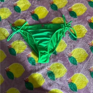 OP GREEN BATHINGSUIT BOTTOMS